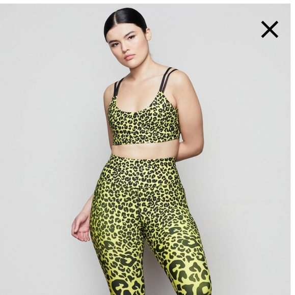 Good America Electric Leopard Bra - Picture 1 of 5